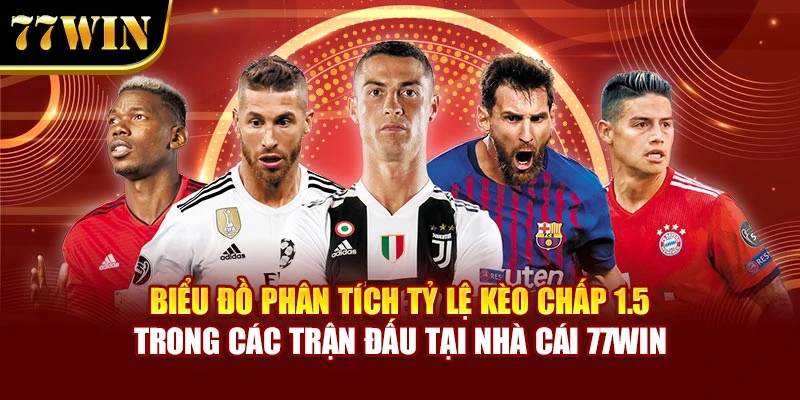 Biểu đồ phân tích tỷ lệ kèo chấp 1.5 trong các trận đấu tại nhà cái 77Win