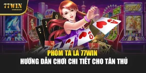 Phỏm Tá Lả 77win – Hướng Dẫn Chơi Chi Tiết Cho Tân Thủ